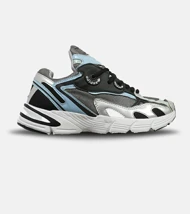 کفش کتانی مردانه و زنانه مشکی آبی خاکستری ADIDAS astir