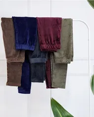 شلوارمخمل کبریتی