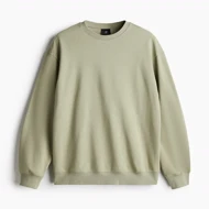 دورس یقه گرد سبز پسته ای ساده - اچ اند ام / H&M