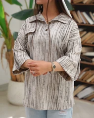 شومیز مانتویی