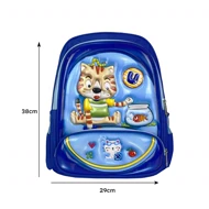 کوله‌پشتی مهدکودکی پسرانه طرح برجسته مدل Cat 14