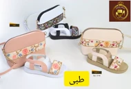 ست کیف و صندل تمام طبی زنانه 621-1