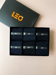 پک جوراب ساق بلند مردانه LEO