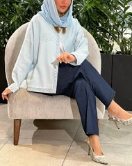 کت کلاسیک نگین پارچه‌ای