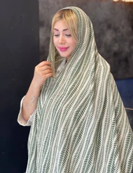 شال طرحدار پانیذ کد : 1002