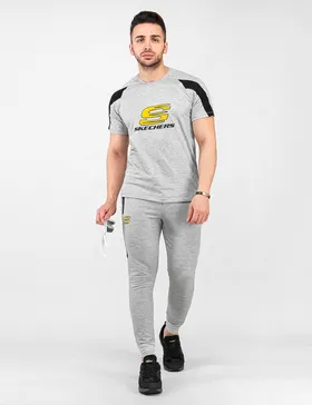 ست تیشرت و شلوار مردانه Skechers