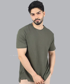 تیشرت لش ساده مردانه 0559