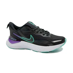 کتانی اسپرت مردانه و زنانه مدل نایک زوم NIKE_ZOOM 2024 رنگ مشکی فسفری