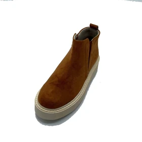 کفش نیم بوت زنانه مدل Stradivarius Flat Ankle Boots - BTC15