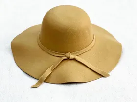 کلاه شهرزادی لبه بلند ساده
