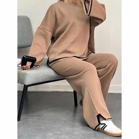 بلوز شلوار بافت زنانه کد 179