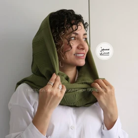 شال لینن وارداتی مدل نعنا