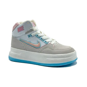 کفش کتانی اسپرت زنانه و دخترانه رنگ طوسی مدل نایک NIKE AIR