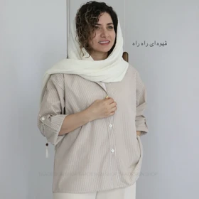 شومیز زنانه مدل زردآلو