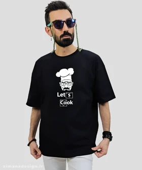 تیشرت لش مردانه و زنانه مدل بریکینگ بد Lets Cook