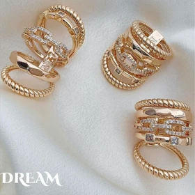 انگشتر پورتوفینو 5لاین برندDREAM کد 03009