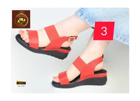 صندل لژدار زنانه اسپرت تمام طبی 595-2