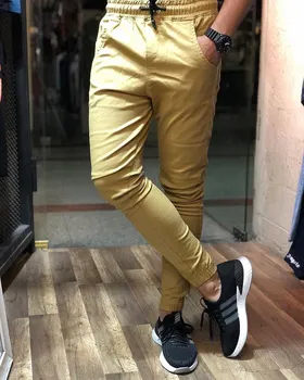 شلوار اسلش کتان کمرکش