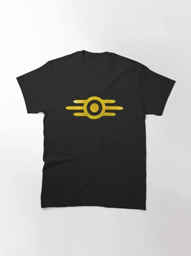 تیشرت کلاسیک طرح فال اوت Vault-Tec