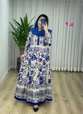 پیراهن فلور کد 2043