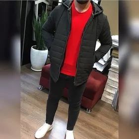 کاپشن بادی کلاه‌دار
