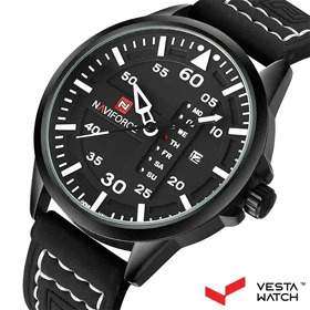 ساعت مچی مردانه نیوی فورس NAVI FORCE مدل NF9074 B/GY/B