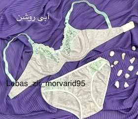 ست شورت و سوتین گیپورملانژ