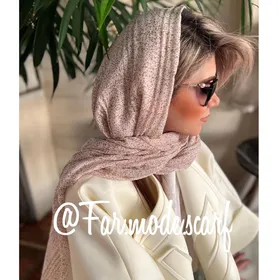 شال نخی طرح‌دار