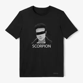 تیشرت حمید اسکورپین B&W مرچ اختصاصی hamid scorpion