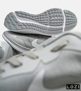 کفش کتانی بزرگ پا طوسی Nike air zoom