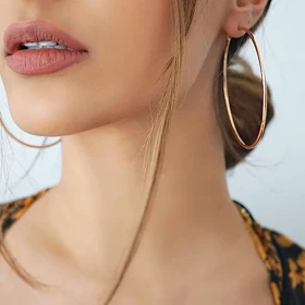 گوشواره حلقه بزرگ