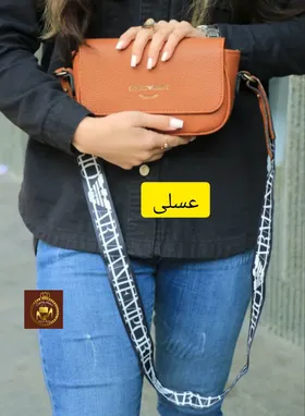 کیف پاسپورتی دوشی اسپرت زنانه بند تسمه ای