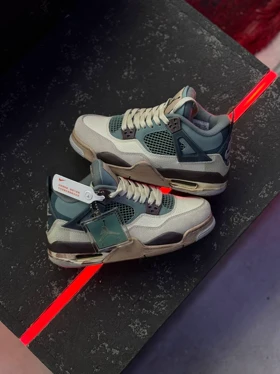 کتانی نایک جردن4 اسنورلاکس Nike Air Jordan4 Snorlax