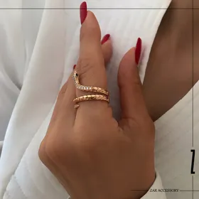انگشتر زنانه مار