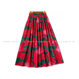 دامن گل‌دار قد 90 کد (R 620)