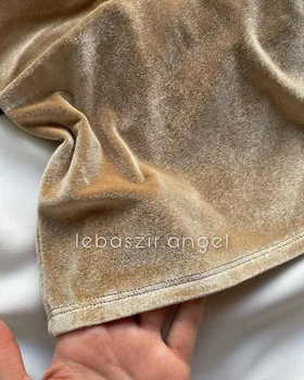 کراپ تاپ مخمل
