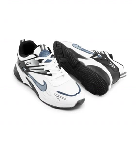 کفش اسپرت Nike مردانه سفیدبندی چرم مصنوعی مدل 46387