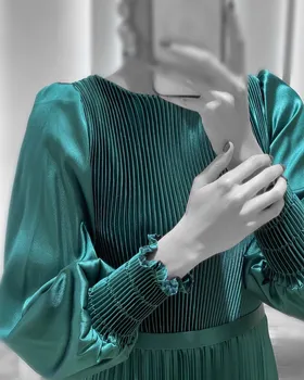 پیراهن میدی پلیسه
