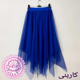 دامن زنانه تور هشتک در رنگبندی متنوع