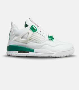 کتانی ساق‌دار مردانه سفید سبز Nike air jordan 4