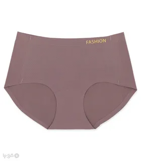 شورت زنانه اسلیپ لیزری سوزنی کد 8750 طرح نوشته Fashion