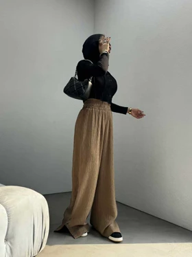 شلوار بگ کمرکش