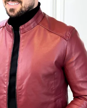 کاپشن چرم کد 2316