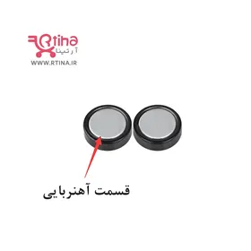 گوشواره پیرسینگ مشکی مدل اسکلت