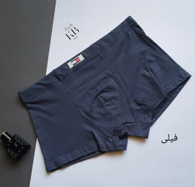 شورت تک مردانه نخ پنبه نیم پا برند زارع