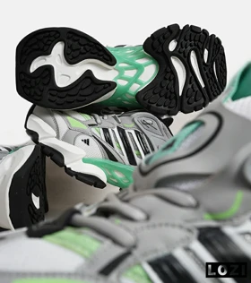 کفش کتانی مردانه و زنانه سفید طوسی مشکی سبز ADIDAS performance x9000l4