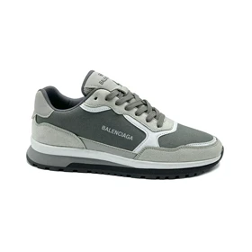 کفش و کتانی مردانه مدل بالنسیاگا BALENCIGA رنگ طوسی
