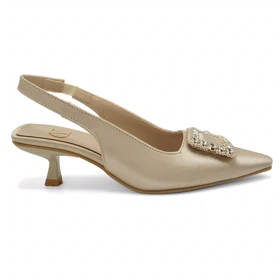 کفش مجلسی زنانه پاشنه‌دار 3 سانت مدل 400354 _ sandal valentino