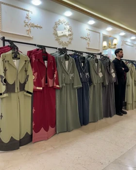 کت شلوار گلدوزی