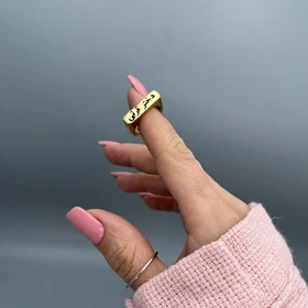 انگشتر مردانه زنانه نوشته دختر قرتی